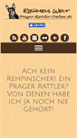 Mobile Screenshot of prager-rattler-online.de